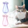 Avejjbaey 4-Piece Tiny Glass Vases, Cat Whisker Holders, Mini Flower Vases for Dollhouse Decor view 3