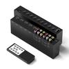 Y.D.F 4-Port HDMI 2.0 Switcher + 4-Port RCA-to-HDMI Converter, 2-in-1 AV Switch with 4:3/16:9 Support view 1