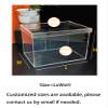 Clear Square Acrylic Box with Lid, 40 x 20 x 30 cm view 2