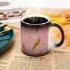Jubonexis Color-Changing Coffee Mug with Gold Foil, Ice Cream Cone Design, 325 ml view 3