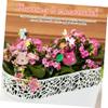 CIYODO 3-Piece Decorative Iron Plant Stakes for Garden Décor view 3