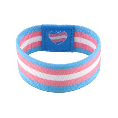 SLXLYH High-Elasticity Rainbow Wrist Sweatband