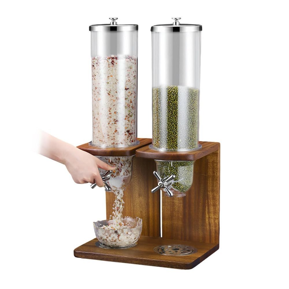 AIZYR Cereal Dispenser, Dry Food Dispenser for Countertops, 7 L