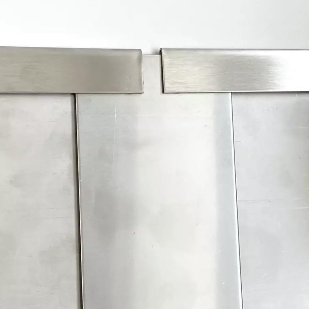 designbleche | Metal Lawn Edging Connector | 1.5 mm Galvanized Steel | 180 mm