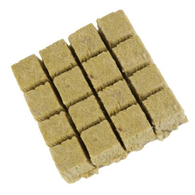 Toddmomy 16-Piece Rockwool Starter Cubes for Hydroponic Growing, Transplanting and Cloning
