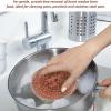 Iron Scouring Sponge for Dishes and Grease Removal view 2