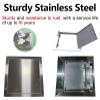 Stainless Steel Drywall Access Panel, 45 x 80 cm view 4