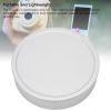 Annadue Lens Cap for Canon Cameras, Aluminum Alloy Lens Cover with Soft Lining, Storage Pouch and Anti-Loss Strap (Silver) view 4