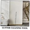 NUOBESTY Gutter Cleaning Tool with Telescopic Pole, Silver view 3