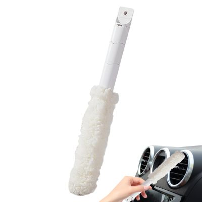 Cleaning Brush with Removable, Reusable Microfiber Cloth Cover