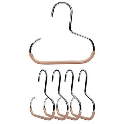 MAWA by Reston Lloyd Scarf, Belt & Accessories Organizer Hanger, Model G-1, 5-Pack