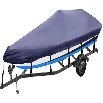 Kaufpirat Premium Boat Cover 250 x 175 cm, 1000D/900D Oxford Fabric, 6,000 mm Waterproof, Anthracite
