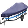 Kaufpirat Premium Boat Cover 250 x 175 cm, 1000D/900D Oxford Fabric, 6,000 mm Waterproof, Anthracite view 1