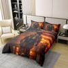 Homemissing Firefighter 100% Cotton Duvet Cover Set, 155 x 220 cm view 3