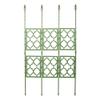 Trellis for Climbing Plants, Rust-Resistant Metal Support Frame, Wall-Mounted, Green, 85 x 220 cm view 1
