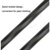 Trellis for Climbing Plants, Rust-Resistant Metal Support Frame, Wall-Mounted, Green, 85 x 220 cm view 4