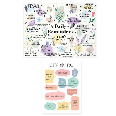 Inspirational Quote Posters - Set of 2