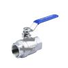 UYCUODLUY BSPT 1-1/4-Inch Female SS304 Full-Port Ball Valve with Vinyl Handle view 1