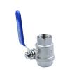 UYCUODLUY BSPT 1-1/4-Inch Female SS304 Full-Port Ball Valve with Vinyl Handle view 3