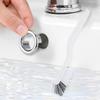 10-Piece Sink Overflow Cover Set with Cleaning Brush view 4