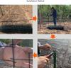 Green PVC-Coated, Galvanized Wire Mesh Fence Roll, Rust-Resistant, 2.3 mm Wire, 1.2 m High view 4