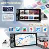 Motorsi 4+64G 2-DIN Car Stereo with Wireless Apple CarPlay, Android Auto, 6.9" IPS Touchscreen, Bluetooth 5.0, GPS, Wi-Fi, EQ, FM, AHD Backup Camera and Microphone view 3