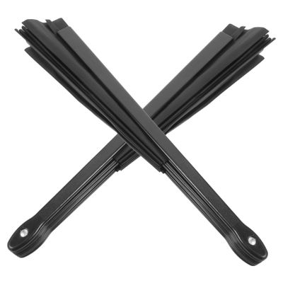 sporful Foldable Tai-Ji Fans, Lightweight Black Chinese Dance Fans, 2-Pack