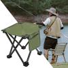 Compact, Lightweight Folding Camping Stool with Non-Slip Base view 4