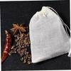 Muslin Drawstring Tea Filter Bags - 12PCs view 3