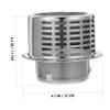 HYTROVE Chimney Cap for Outdoor Ventilation, Round Vent Cover for Water Heaters view 2