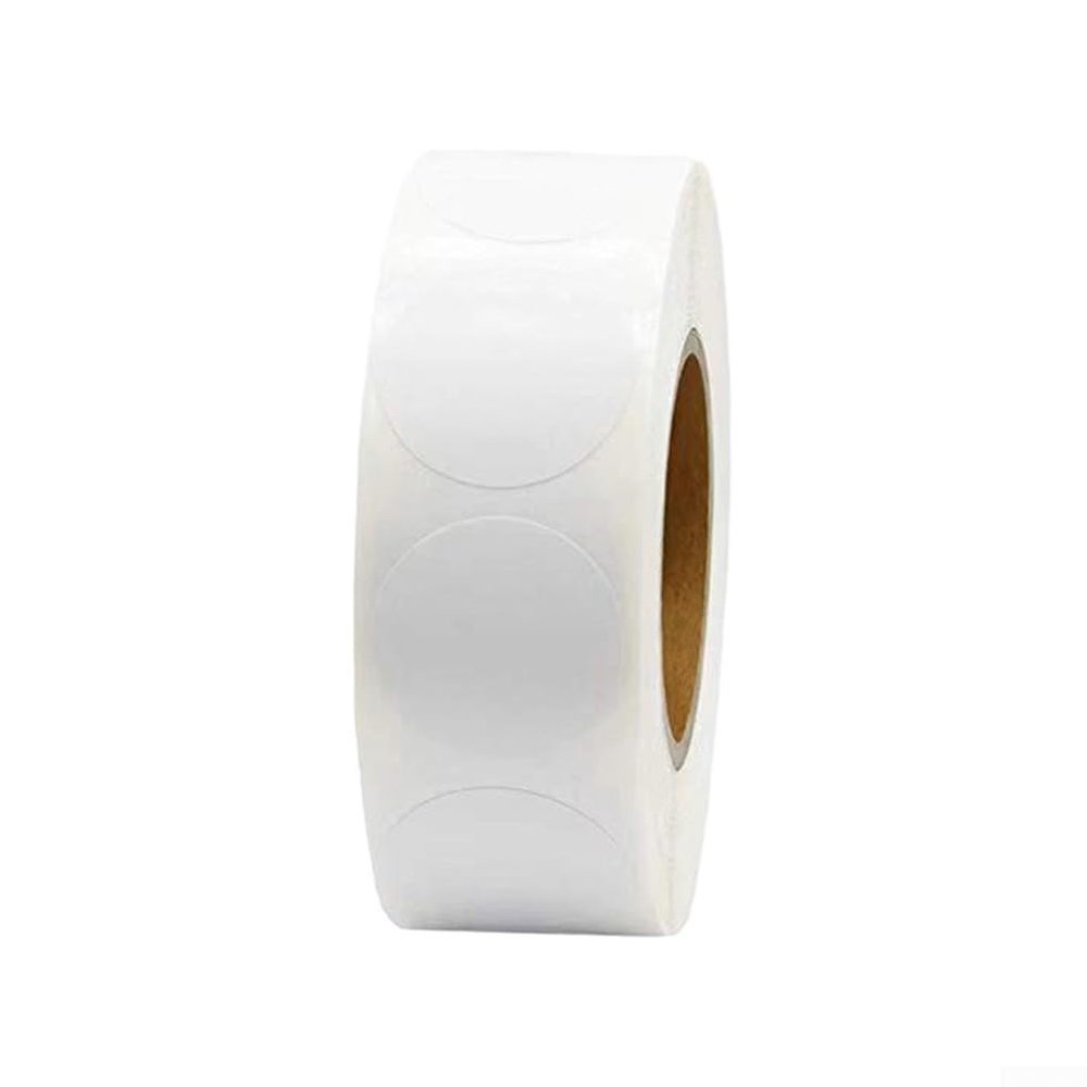 Round Blank Labels, 500 pcs