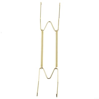 Stylish Adjustable Plate Hanger for Safe Wall Display (30.5 cm)