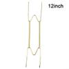 Stylish Adjustable Plate Hanger for Safe Wall Display (30.5 cm) view 2