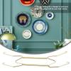 Stylish Adjustable Plate Hanger for Safe Wall Display (30.5 cm) view 3