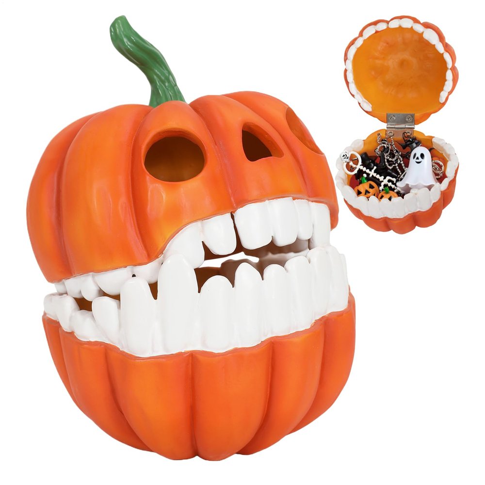 Halloween Pumpkin Candy Storage Box