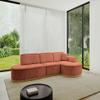 ALTDECOR MARI-L2-v2 L-Shaped Corner Sofa 328x171x83 - Apricot view 3