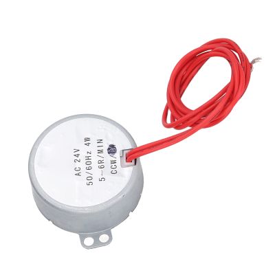 Keenso Electric Synchronous Motor, Low Noise, 5–6 RPM, 4W, CCW