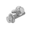DeVow UNC 1/4-20, 5/16-18, 3/8-16 304 Stainless Steel Hex-Head Serrated Flange Screw with Hex Washer (1/4-20 x 3/4 in, 10 pcs) view 3