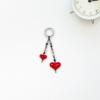 Y2K Aesthetic Heart Keychain view 4