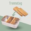 wunderwunsch Bamboo Divider for Lunchbox (1 x for large box) view 2