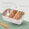 wunderwunsch Bamboo Divider for Lunchbox (1 x for large box) view 3