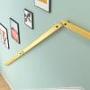 80 cm Wall-Mounted Safety Handrail for Indoor Stairs, White view 4