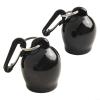 Scuba Diving Essentials Mouthpiece Covers for Improved Hygiene and Safety, Black, 2-Pack view 1