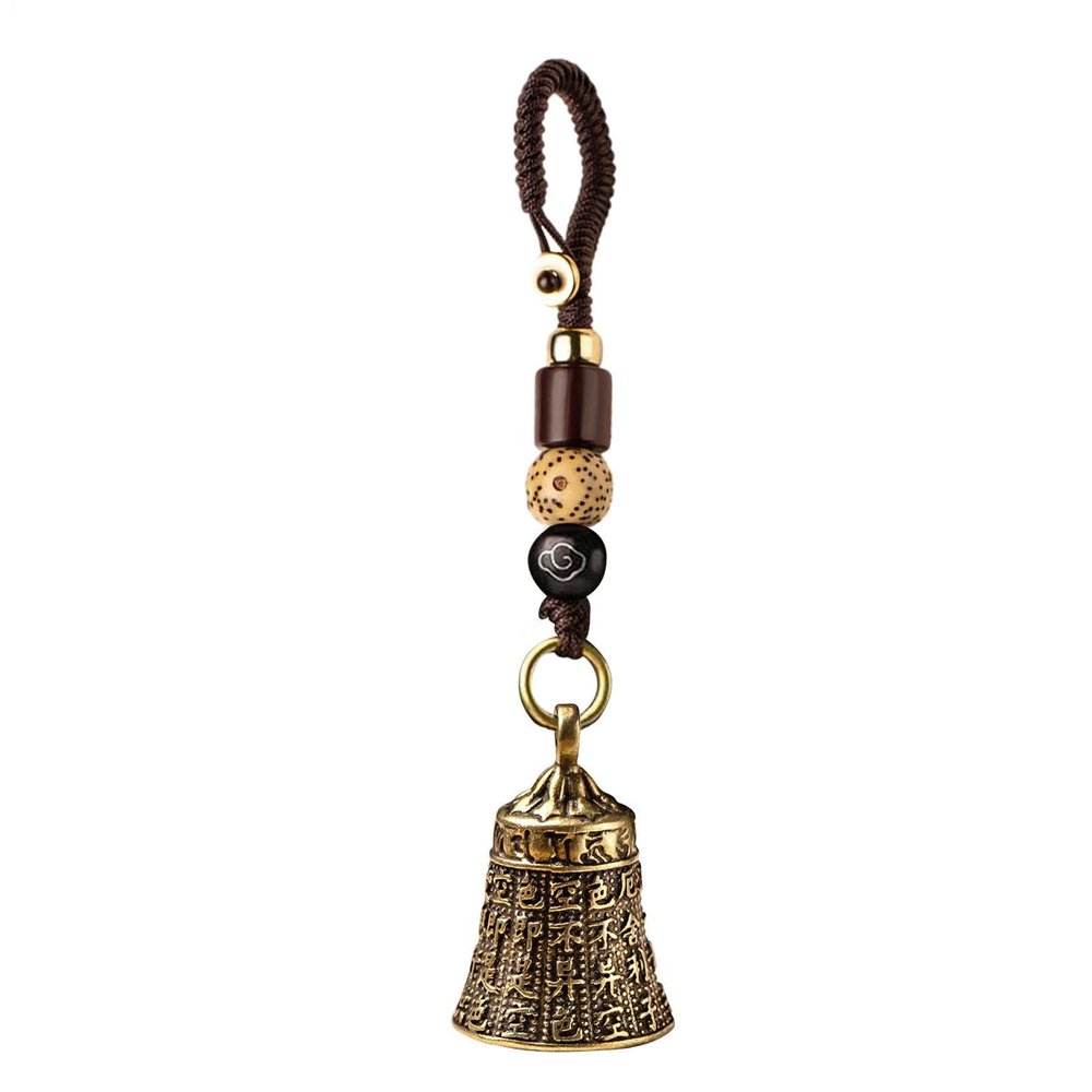 Loud Brass Warning Bell - Buddhist Hanging Decoration