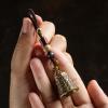 Loud Brass Warning Bell - Buddhist Hanging Decoration view 3