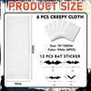 Halloween Creepy Gauze Fabric Set view 2