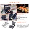 XSDAJSD Sushi Making Set, 8/10/12-Piece Sushi Roller and Cutter view 3