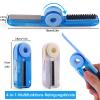 2-Pack Bottle Brush for Caps, 4-in-1 Rotating Multi-Purpose Cleaning Brush (Blue+White) view 2