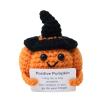 Positive Crochet Art | Motivational Crochet Doll view 1