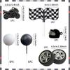 Dirt Bike Party Decorations, Motocross Motorcycle Cake Decor view 2
